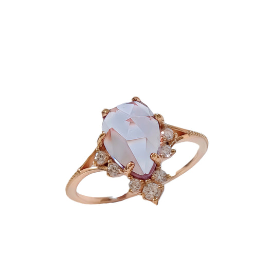 Grace Natural Amethyst Ring