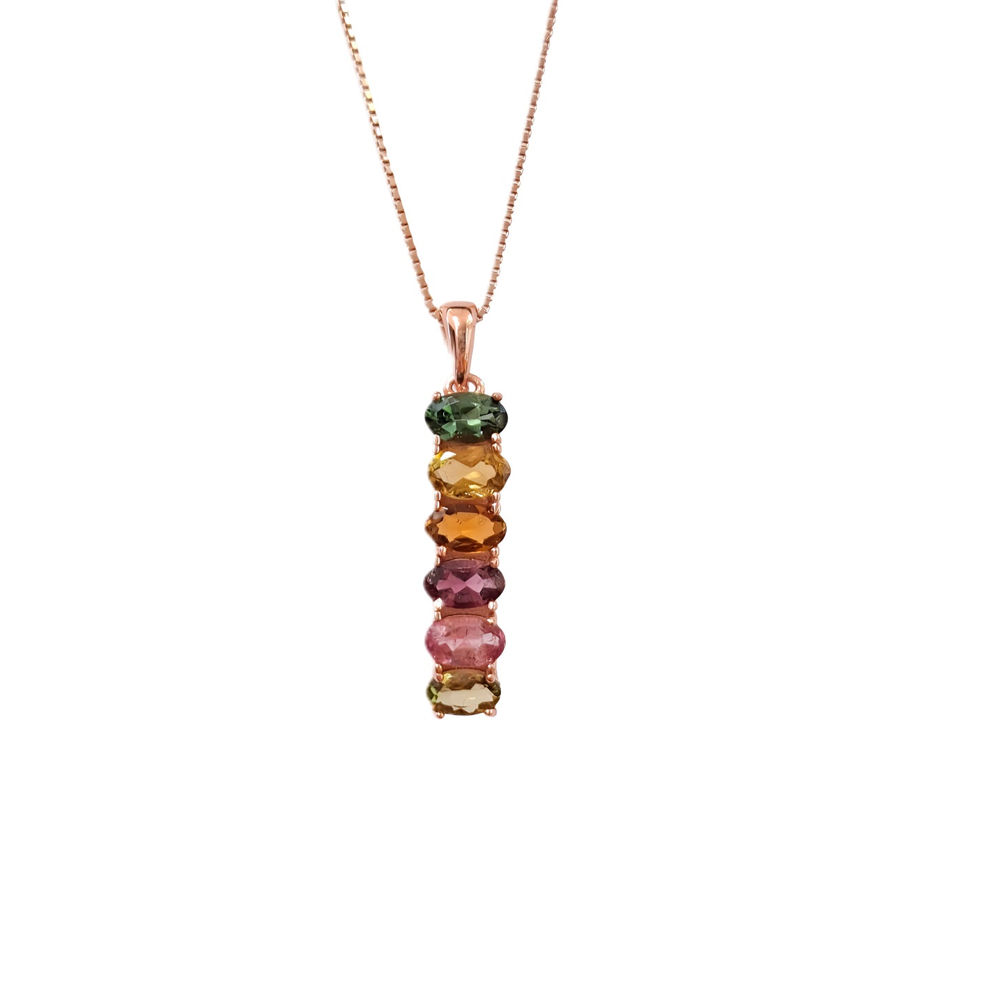 Roma Natural Tourmaline Necklace