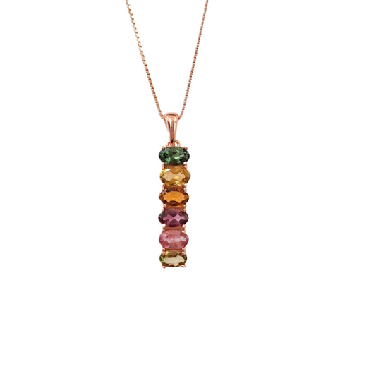 Roma Natural Tourmaline Necklace