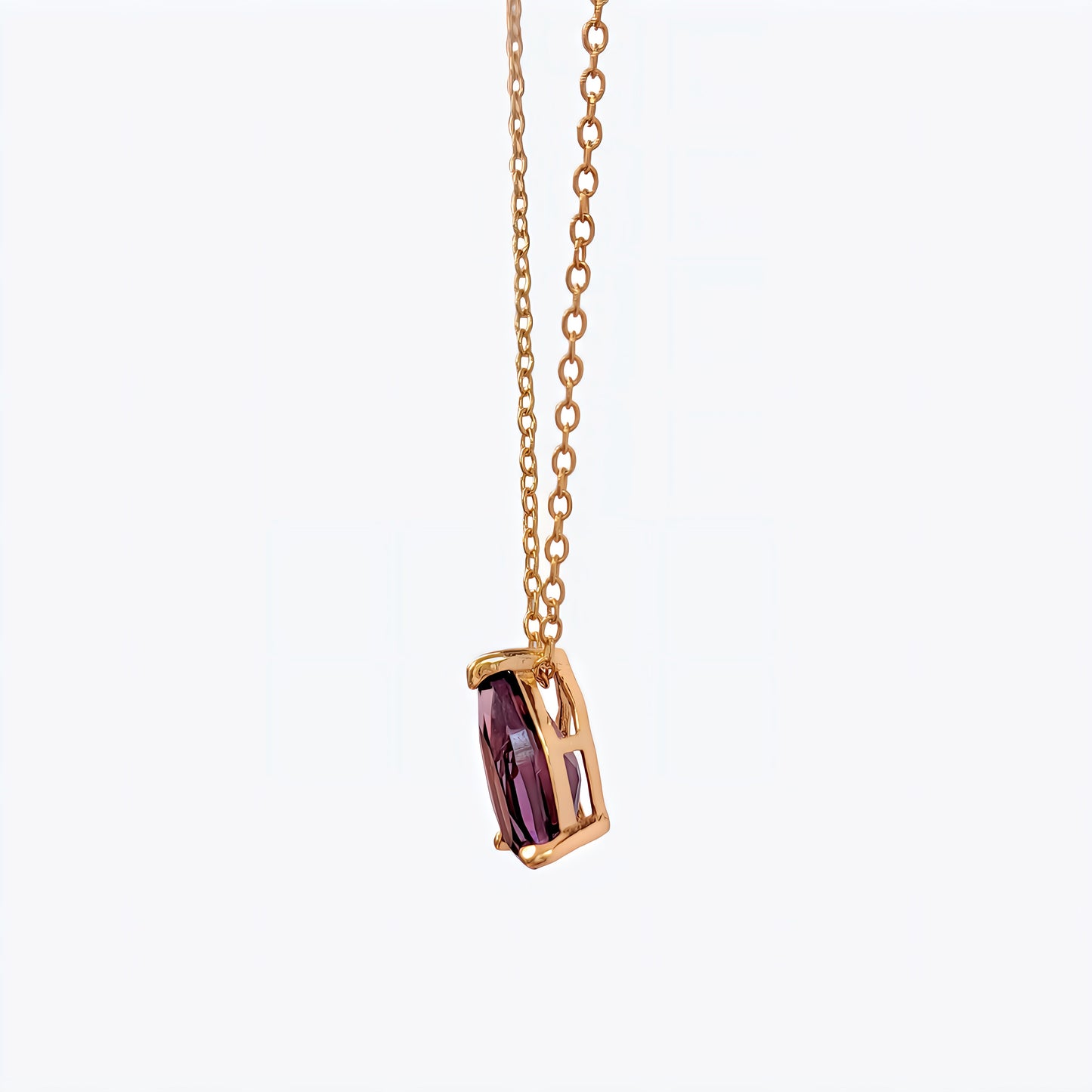 Elizabeth Natural Amethyst Necklace