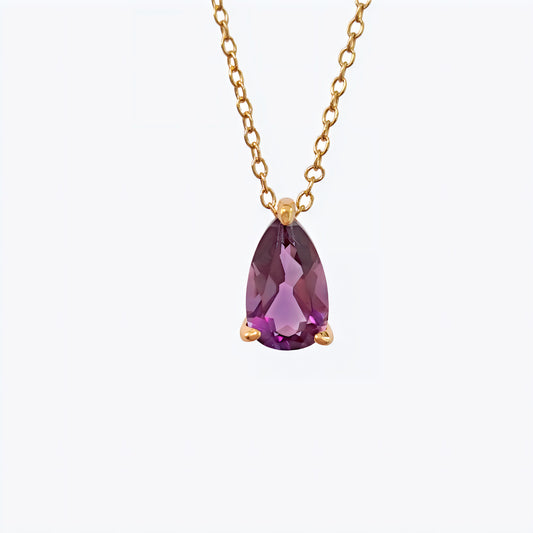 Elizabeth Natural Amethyst Necklace