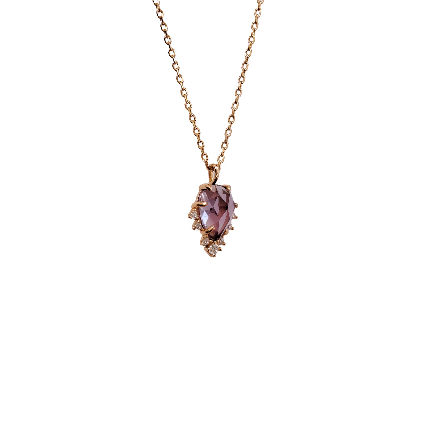 Kimberly Natural Amethyst Necklace