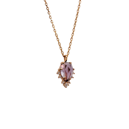 Kimberly Natural Amethyst Necklace