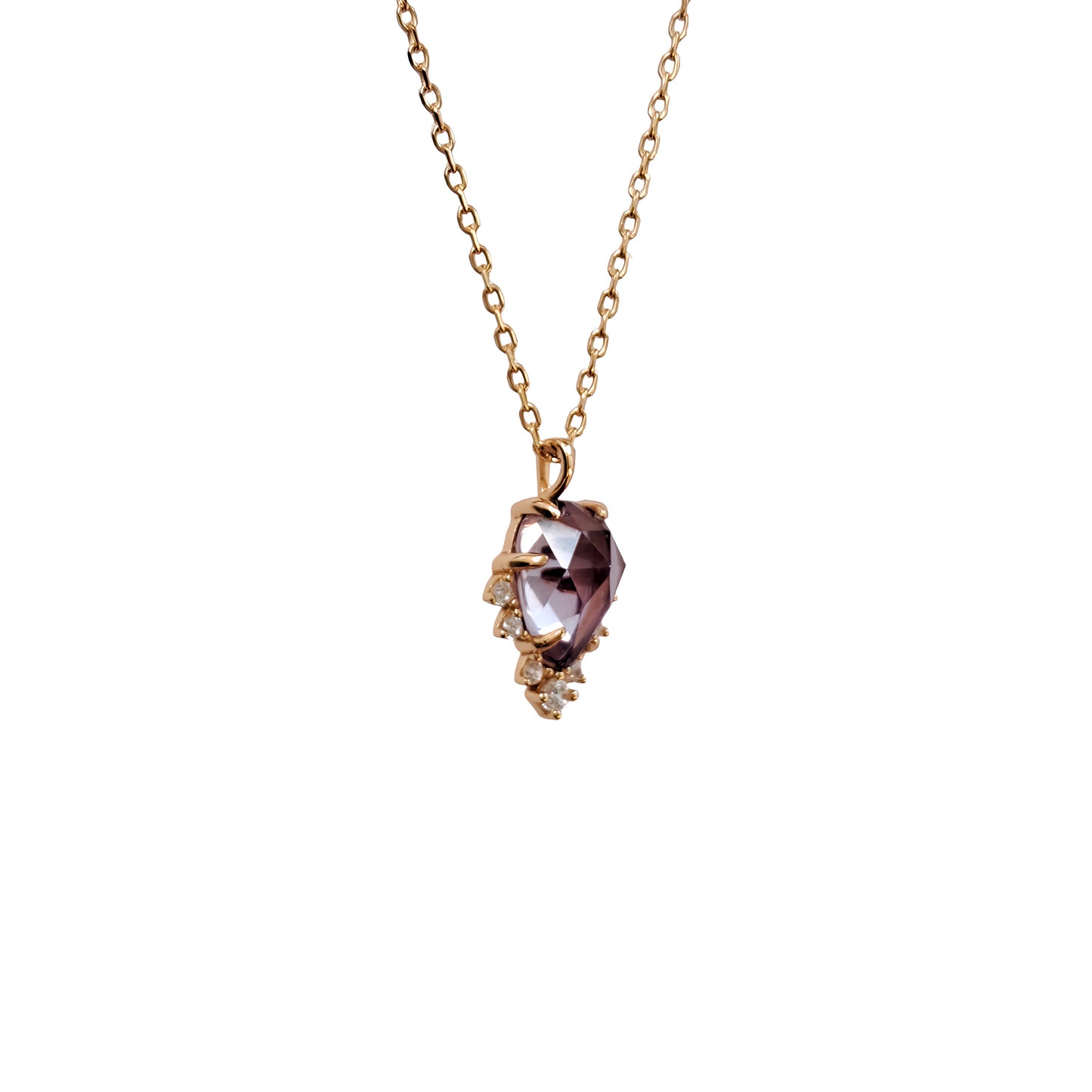 Kimberly Natural Amethyst Necklace