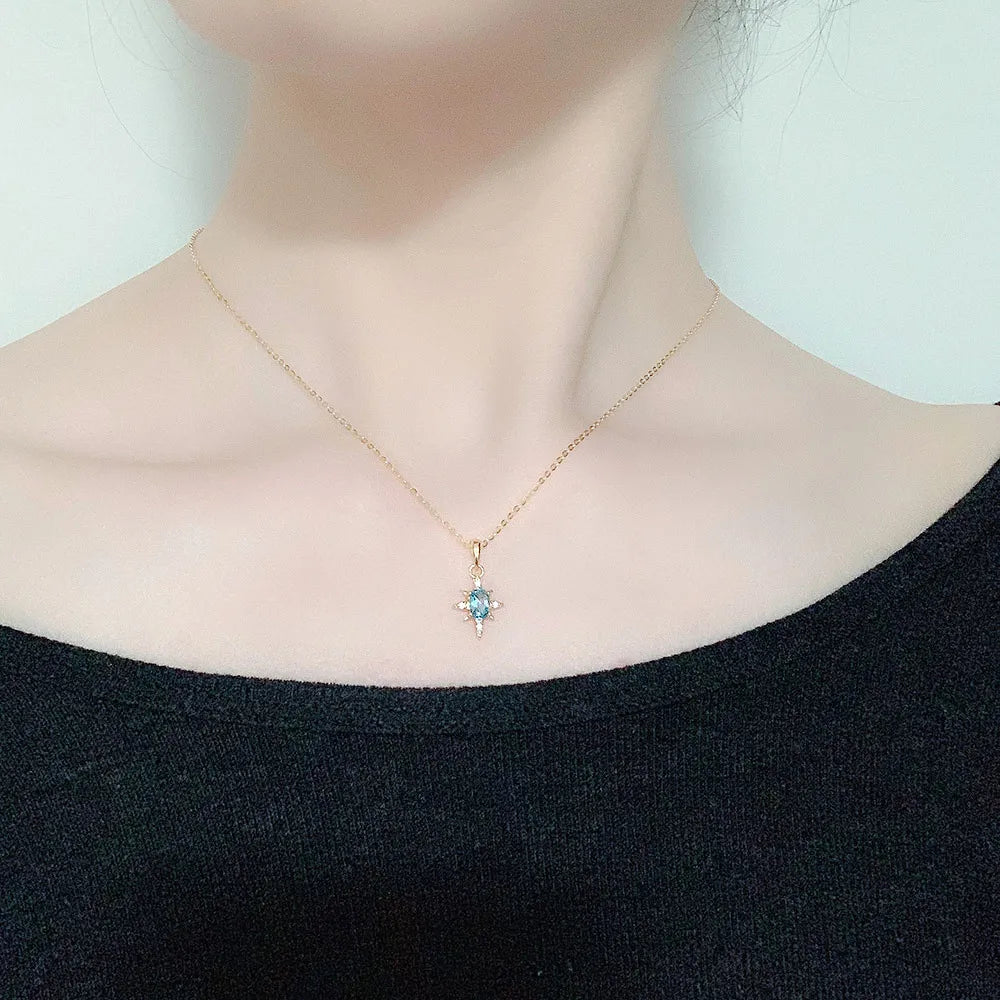 Paris Natural Topaz Necklace