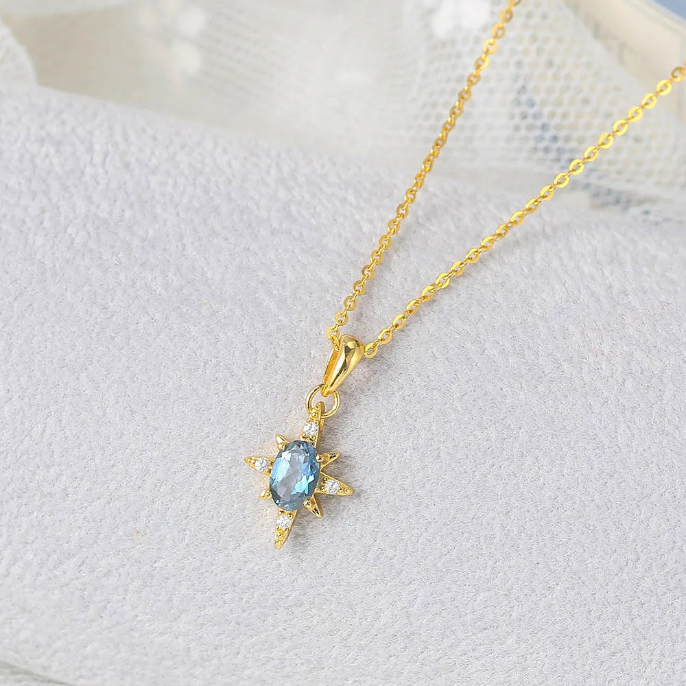 Paris Natural Topaz Necklace