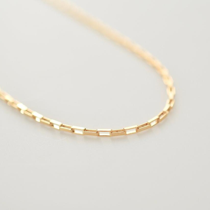 14K Gold Filled Chain Necklace Handmade Gold Choker Boho Chain Collier Femme Kolye Collares Women Jewelry Necklace for Women